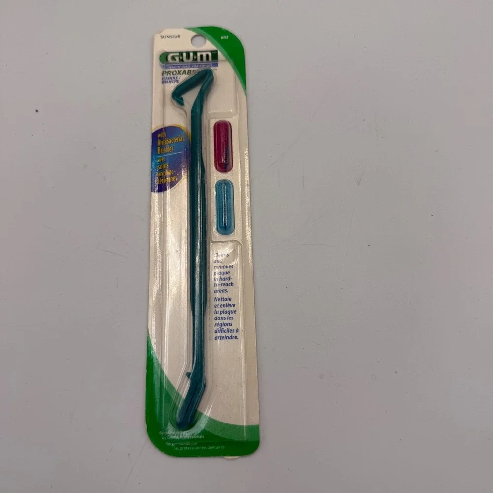 Vintage Sunstar GUM Proxabrush Handle 605 Interdental Cleaner New